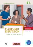 Cover-Bild zum Titel 'Pluspunkt Deutsch B1: Teilband 1 - Allgemeine Ausgabe - Kursbuch mit Video-DVD' von 'Friederike Jin, Joachim Schote, Gunther Weimann'
