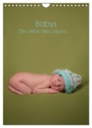 Cover-Bild zum Titel 'Babys - Die Liebe des Lebens (Wandkalender 2026 DIN A4 hoch), CALVENDO Monatskalender' von 'Sascha Drömer Photography'