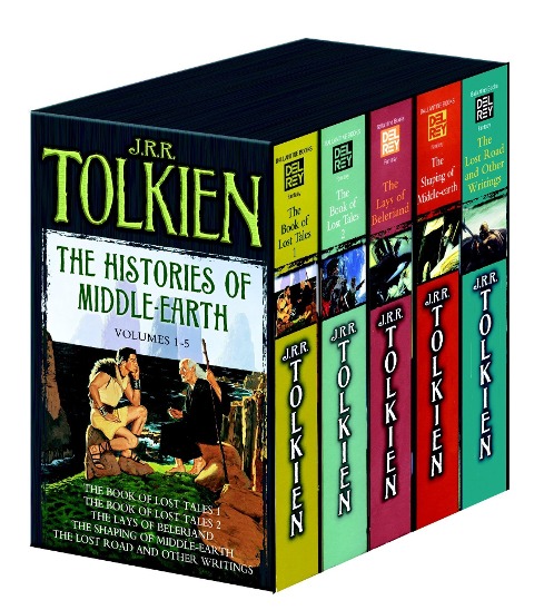 The History of Middle-Earth 5-Book Boxed Set - J R R Tolkien