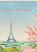 Cover-Bild zum Titel 'Travelposter 2026 - Reiseplakate-Kalender von DUMONT- Wand-Kalender - Poster-Format 50 x 70 cm' von ''