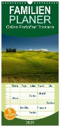 Familienplaner 2025 - Grüne Farbtöne Toskana mit 5 Spalten (Wandkalender, 21 x 45 cm) CALVENDO - Photostravellers Photostravellers
