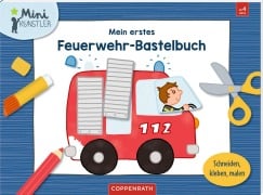 Cover-Bild zum Titel 'Mein erstes Feuerwehr-Bastelbuch' von ''
