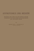 Cover-Bild zum Titel 'Hypnotismus und Medizin' von 'Na Loewenfeld'