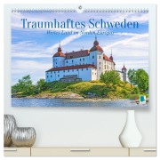 Cover-Bild zum Titel 'Traumhaftes Schweden: Weites Land im Norden Europas (hochwertiger Premium Wandkalender 2026 DIN A2 quer), Kunstdruck in Hochglanz' von 'Calvendo Calvendo'