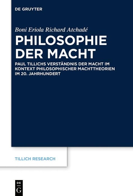 Philosophie der Macht - Boni Eriola Richard Atchadé