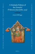 Cover-Bild zum Titel 'A Scholarly Edition of the Gamaliel (Valencia: Juan Jofre, 1525)' von 'Laura Delbrugge'