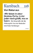 Cover-Bild zum Titel '»Wir leben in einer Destroy-Party, in der jeder noch greift, was er kann«' von 'Eva von Redecker'