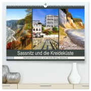 Cover-Bild zum Titel 'Sassnitz und die Kreideküste - Herbstimpressionen vom Hochuferweg Jasmund (hochwertiger Premium Wandkalender 2026 DIN A2 quer), Kunstdruck in Hochglanz' von 'LianeM LianeM'