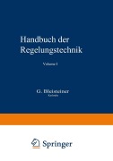 Cover-Bild zum Titel 'Handbuch der Regelungstechnik' von ''