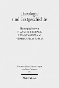 Cover-Bild zum Titel 'Theologie und Textgeschichte' von ''