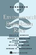 Cover-Bild zum Titel 'Handbook of Environmental Degradation Rates' von ''