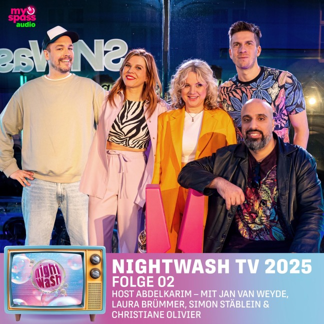 NightWash TV 2025 - Abdelkarim, Christiane Olivier, Laura Brümmer, Simon Stäblein, Jan van Weyde