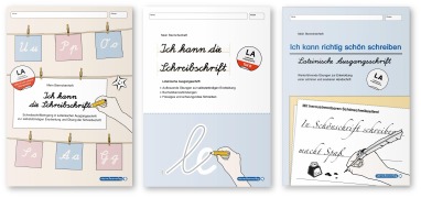 Cover-Bild zum Titel 'Ich kann die Schreibschrift Teil A + Teil B und Übungsheft in Lateinischer Ausgangsschrift' von 'Katrin Langhans'