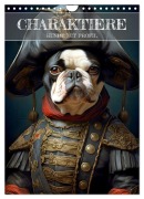 Cover-Bild zum Titel 'CHARAKTIERE Hunde mit Profil (Wandkalender 2026 DIN A4 hoch), CALVENDO Monatskalender' von 'Bettina Dittmann'