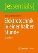 Cover-Bild zum Titel 'Elektrotechnik in einer halben Stunde' von 'Josef von Stackelberg'