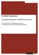 Cover-Bild zum Titel 'Trainingsprogramm Poolbillard-Experten' von 'Jan-Niklas Vandenberg'