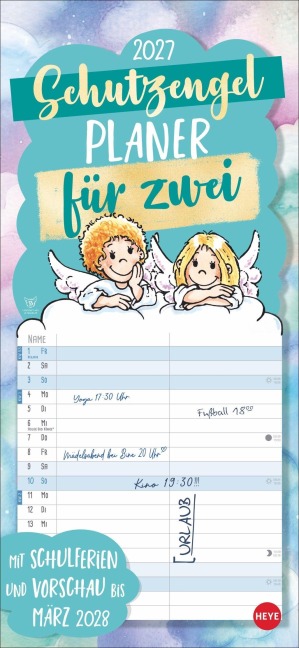 Schutzengel Planer für zwei 2027 - 