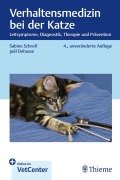 Cover-Bild zum Titel 'Verhaltensmedizin bei der Katze' von 'Sabine Schroll, Joel Dehasse'