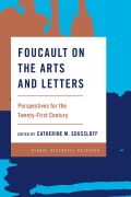 Cover-Bild zum Titel 'Foucault on the Arts and Letters' von ''