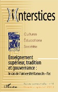 Cover-Bild zum Titel 'Enseignement supérieur, tradition et gouvernance :' von 'Melyani'