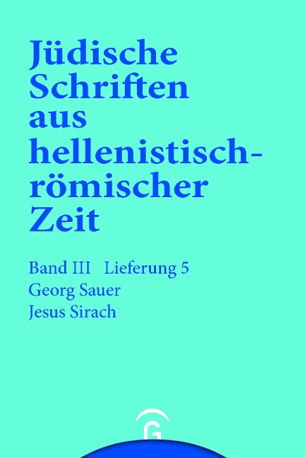 Jesus Sirach (Ben Sira) - Georg Sauer