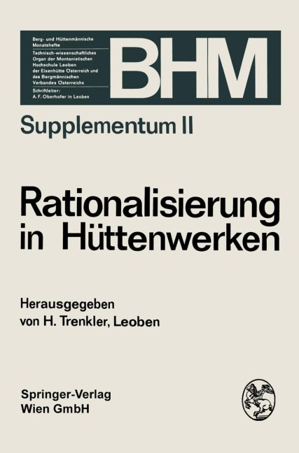 Rationalisierung in Hüttenwerken - 