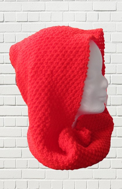 Strickanleitung Scoodie Kapuzenschal für Damen- ideal auch für Mädchen ab 10 Jahren - Kerstin Münchehofe