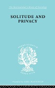 Cover-Bild zum Titel 'Solitude and Privacy' von 'Paul Halmos'