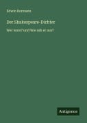 Cover-Bild zum Titel 'Der Shakespeare-Dichter' von 'Edwin Bormann'
