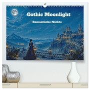 Cover-Bild zum Titel 'Gothic Moonlight - Romantische Nächte (hochwertiger Premium Wandkalender 2027 DIN A2 quer), Kunstdruck in Hochglanz' von 'Juehust'