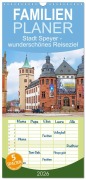 Cover-Bild zum Titel 'Familienplaner 2026 - Stadt Speyer - wunderschönes Reiseziel mit 5 Spalten (Wandkalender, 21 x 45 cm) CALVENDO' von 'Nina Schwarze'