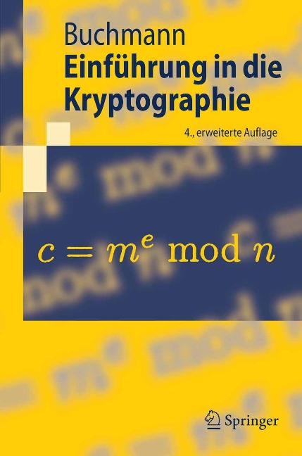 Einführung in die Kryptographie - Johannes Buchmann