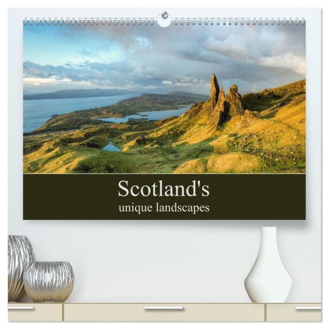 Scotland's unique landscapes (High Quality Premium Wall Calendar 2026 DIN A2 landscape),CALVENDO 12 Month Wall Calendar - Michael Valjak