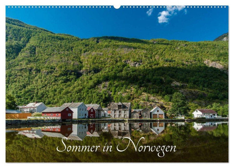 Sommer in Norwegen (Wandkalender 2026 DIN A2 quer), CALVENDO Monatskalender - Romanburri Photography
