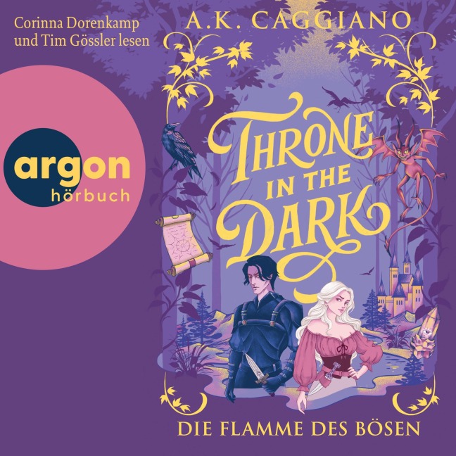Throne in the Dark - Die Flamme des Bösen - A. K. Caggiano