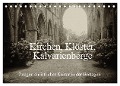 Kirchen, Klöster, Kalvarienberge (Tischkalender 2025 DIN A5 quer), CALVENDO Monatskalender - Gudrun Nitzold-Briele