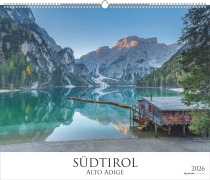 Südtirol 2026 - Bildkalender XXL 60x50 cm - hochwertiger Wandkalender im Querformat - Landschaftskalender - Wandplaner - 