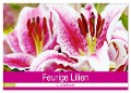 Feurige Lilien (Wandkalender 2024 DIN A2 quer), CALVENDO Monatskalender - Gisela Kruse