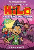 Cover-Bild zum Titel 'Hilo Book 11: The Great Space Iguana' von 'Judd Winick'
