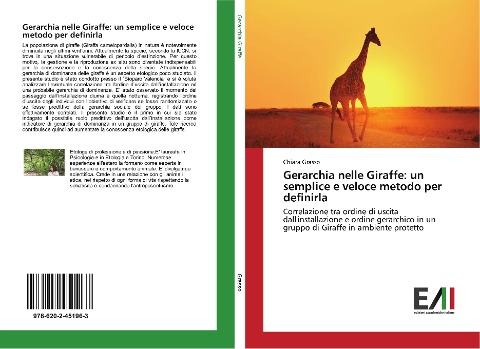 Gerarchia nelle Giraffe: un semplice e veloce metodo per definirla - Chiara Grasso