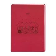 Cover-Bild zum Titel 'Terminplaner Lederlook 2026 Rot' von ''