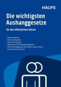 Cover-Bild zum Titel 'Die wichtigsten Aushanggesetze für den öffentlichen Dienst' von ''