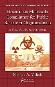 Cover-Bild zum Titel 'Hazardous Materials Compliance for Public Research Organizations' von 'Nicolas A. Valcik'