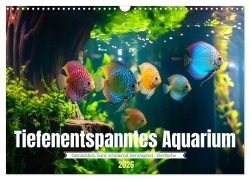 Tiefenentspanntes Aquarium (Wandkalender 2026 DIN A3 quer), CALVENDO Monatskalender - Kerstin Waurick