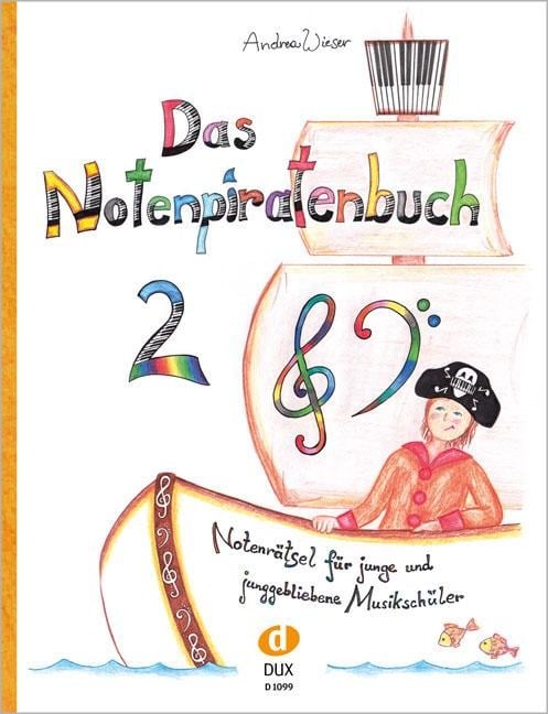 Das Notenpiratenbuch 2 - Andrea Wieser