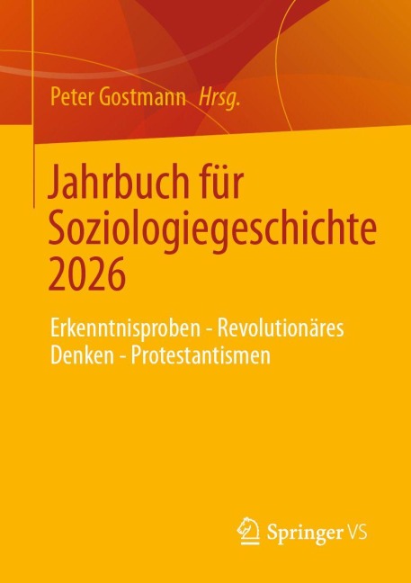 Jahrbuch für Soziologiegeschichte 2026 - 