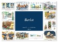 Berlin-Skizzen (Tischkalender 2024 DIN A5 quer), CALVENDO Monatskalender - Marisa Kirko