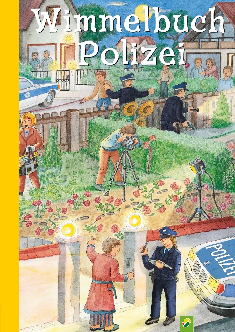 Wimmelbuch Polizei für Kinder ab 3 Jahren - 