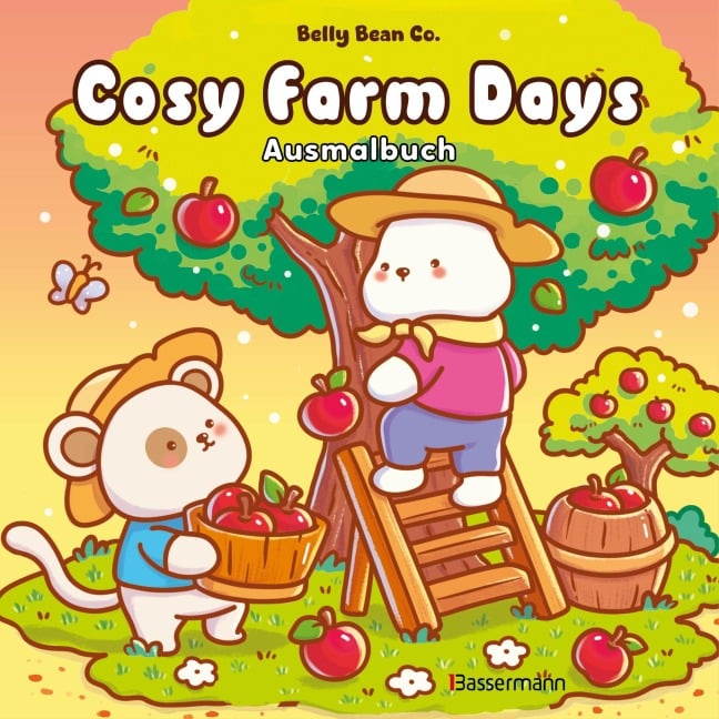 Cosy Farm Days - Ausmalbuch - Belly Bean Co.