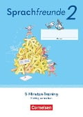 Sprachfreunde - 5-Minuten-Training "Richtig schreiben" - Östliche Bundesländer und Berlin - 